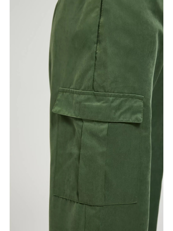 Moodo Каки карго панталони с стеснени крачоли Moodo