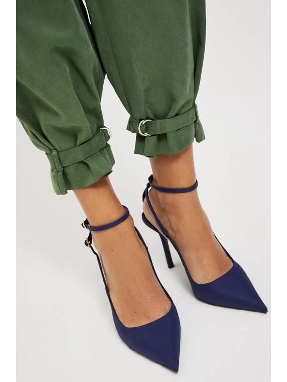 Moodo Каки карго панталони с стеснени крачоли Moodo