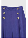 Moodo Лилави панталони с декоративни копчета Moodo