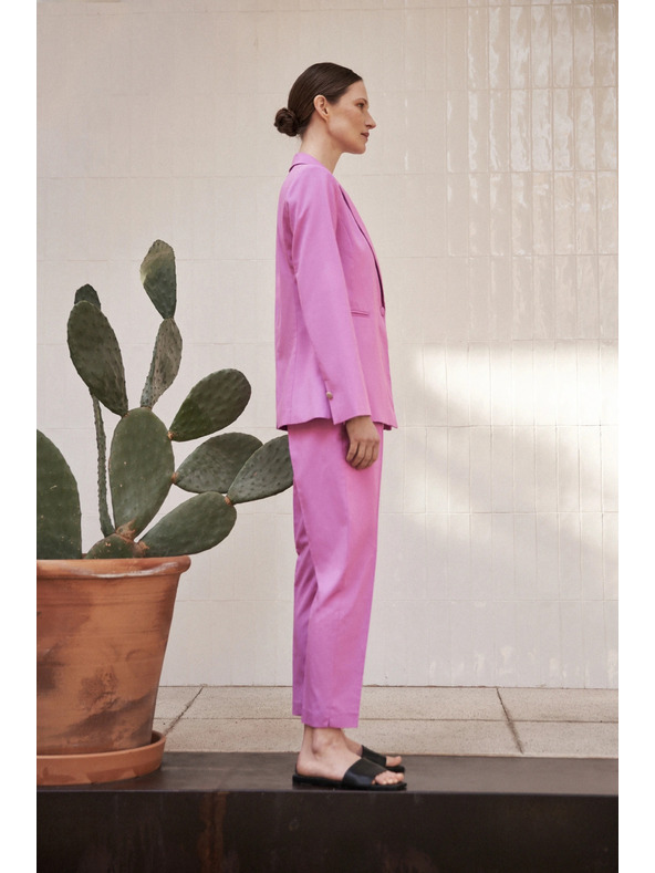 Moodo Официални розови панталони с набор Moodo