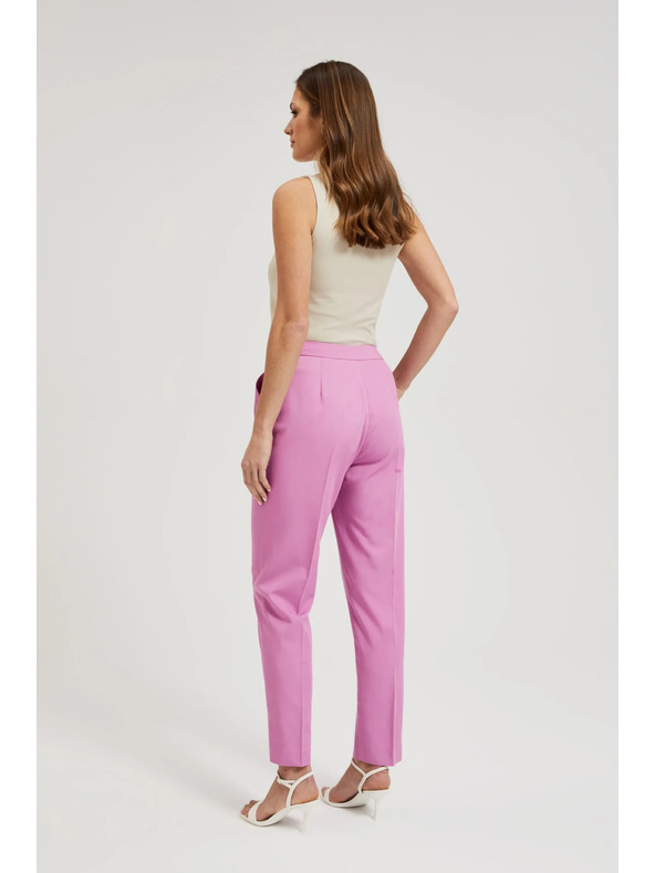 Moodo Официални розови панталони с набор Moodo
