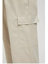 Moodo Бежови карго панталони с прави крачоли Moodo