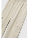 Moodo Бежови карго панталони с прави крачоли Moodo