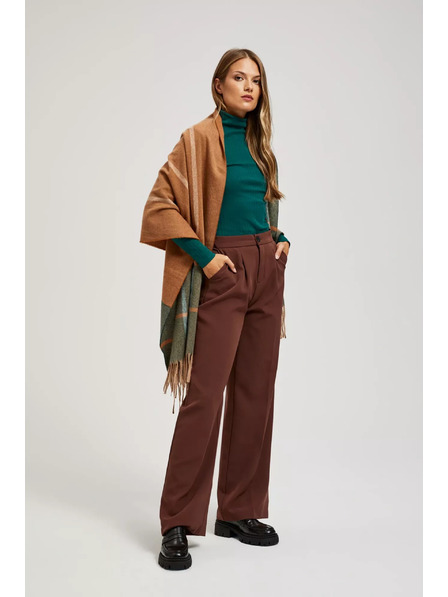 Moodo Смарагдов шал с ресни Moodo