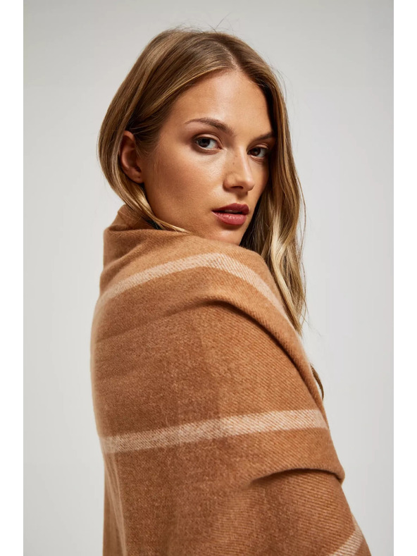 Moodo Смарагдов шал с ресни Moodo