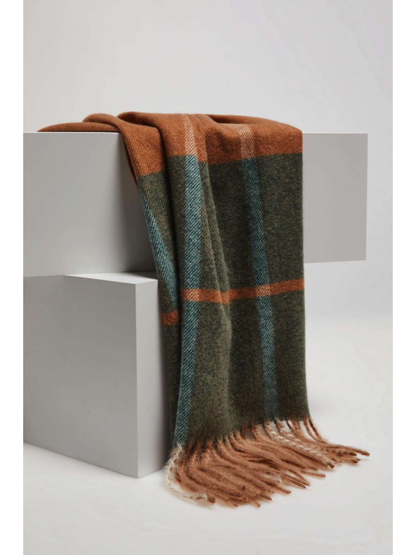 Moodo Смарагдов шал с ресни Moodo