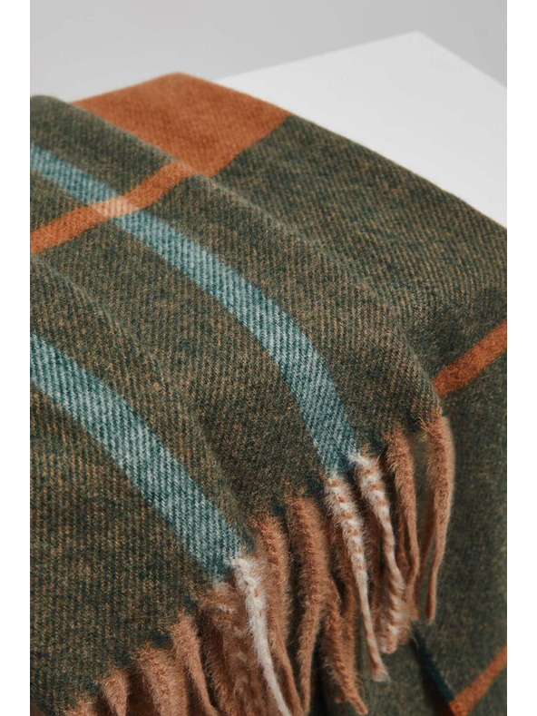 Moodo Смарагдов шал с ресни Moodo