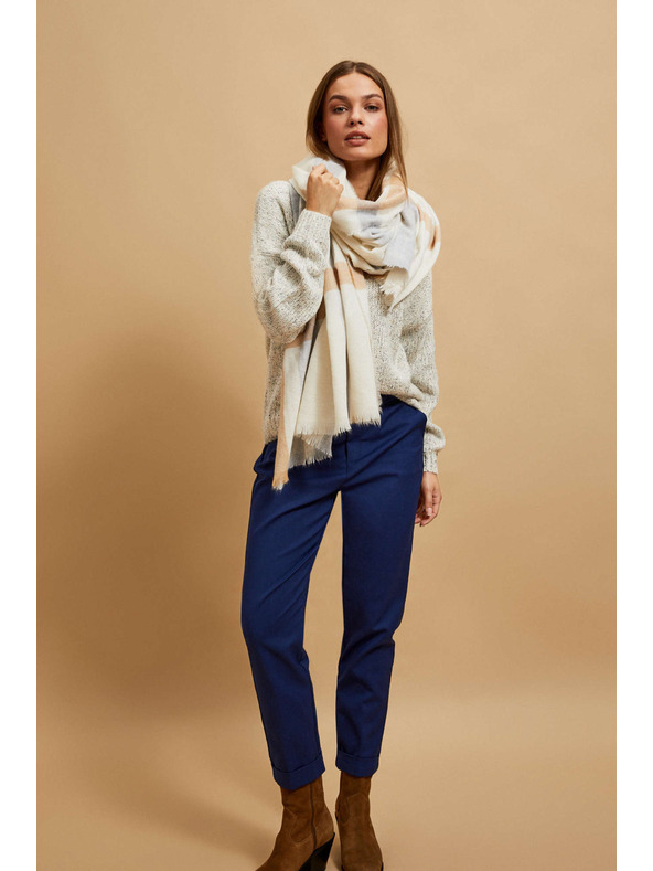 Moodo Пясъчен шал на квадратчета Moodo