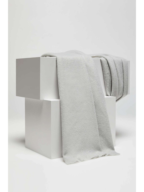 Moodo Гладък сив шал Moodo