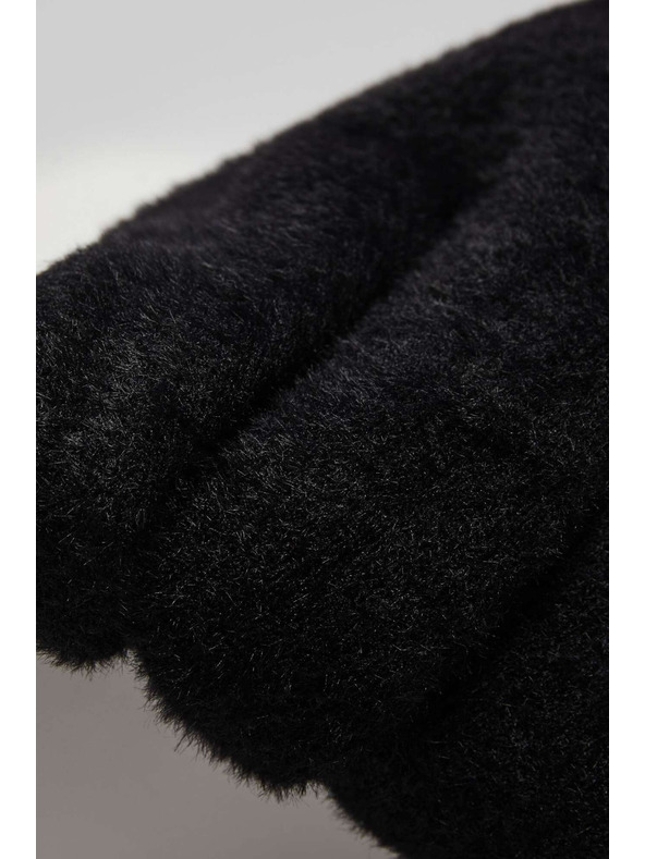 Moodo Гладък черен шал Moodo