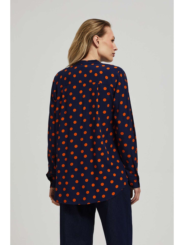 Moodo Риза с дълъг ръкав Moodo