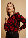 Moodo Риза с цветен принт Moodo