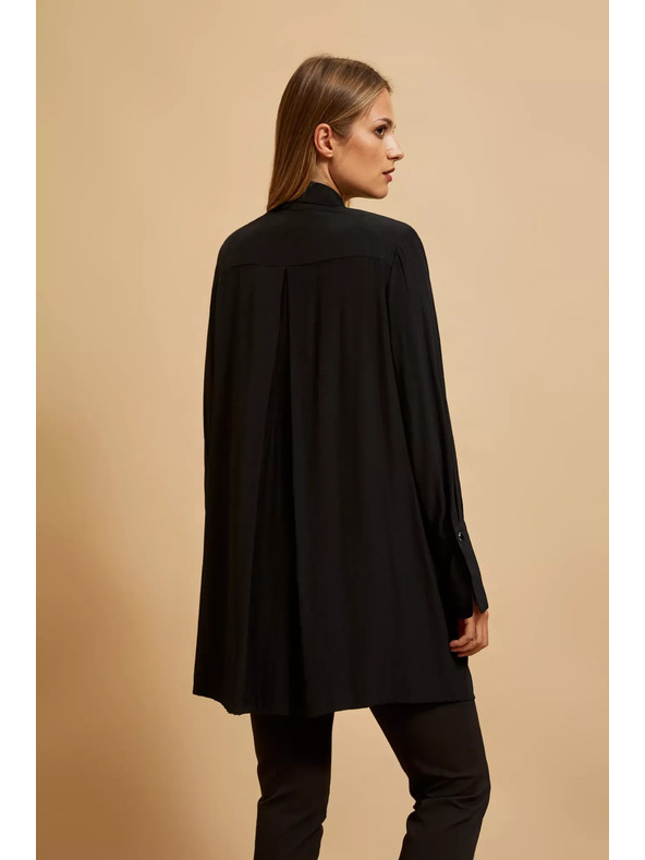Moodo Oversize риза с ресни Moodo