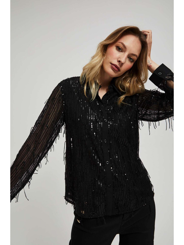 Moodo Риза с пайети Moodo