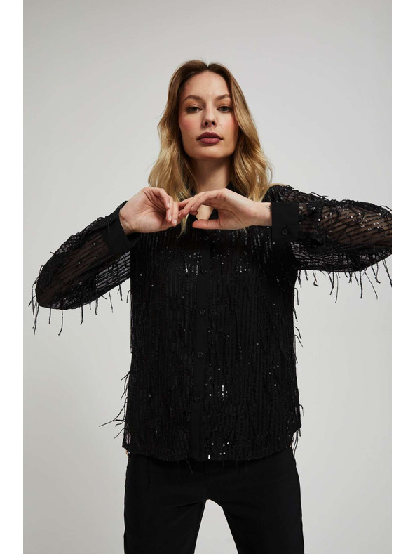 Moodo Риза с пайети Moodo