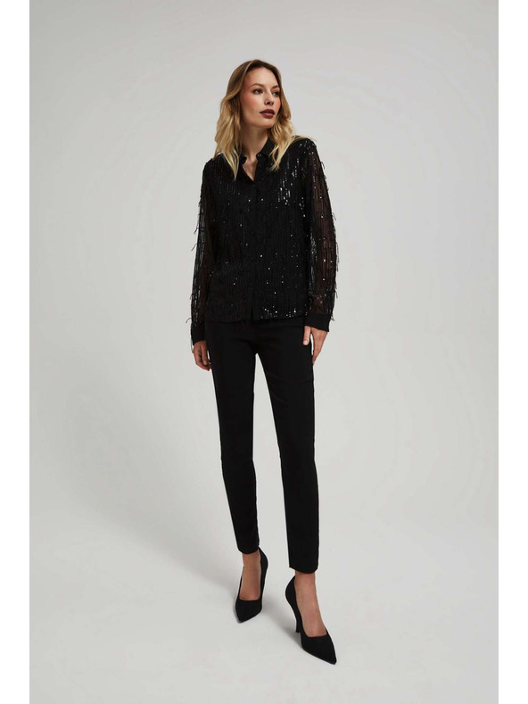 Moodo Риза с пайети Moodo