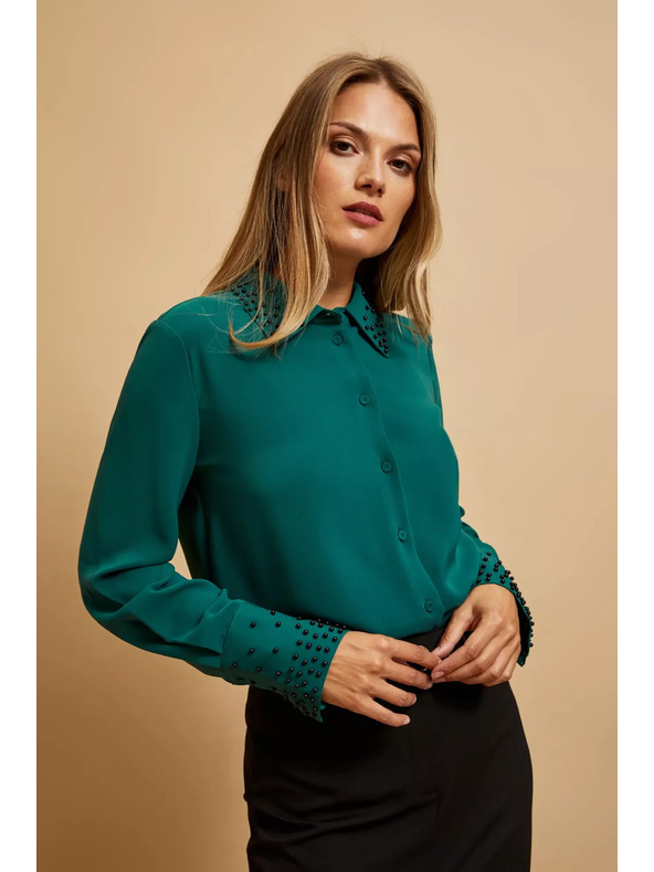 Moodo Риза украсена с мъниста Moodo