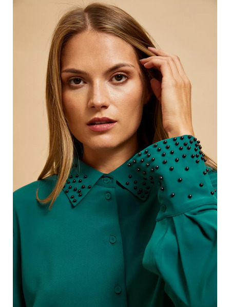 Moodo Риза украсена с мъниста Moodo