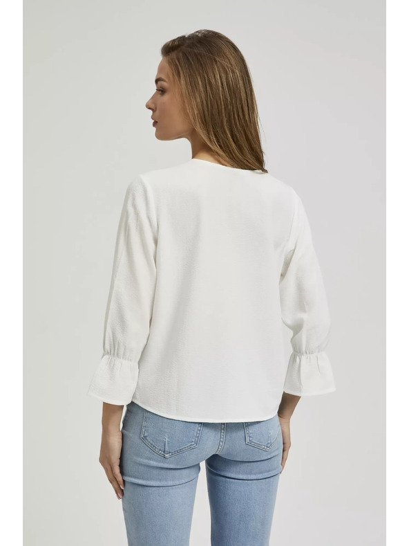 Moodo Бяла копченна риза Moodo