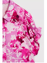 Moodo Розова риза с цветен десен Moodo