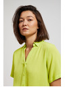 Moodo Лаймова риза с яка Moodo