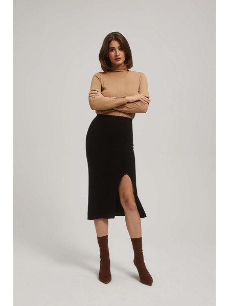 Moodo Права миди пола с цепка черна Moodo