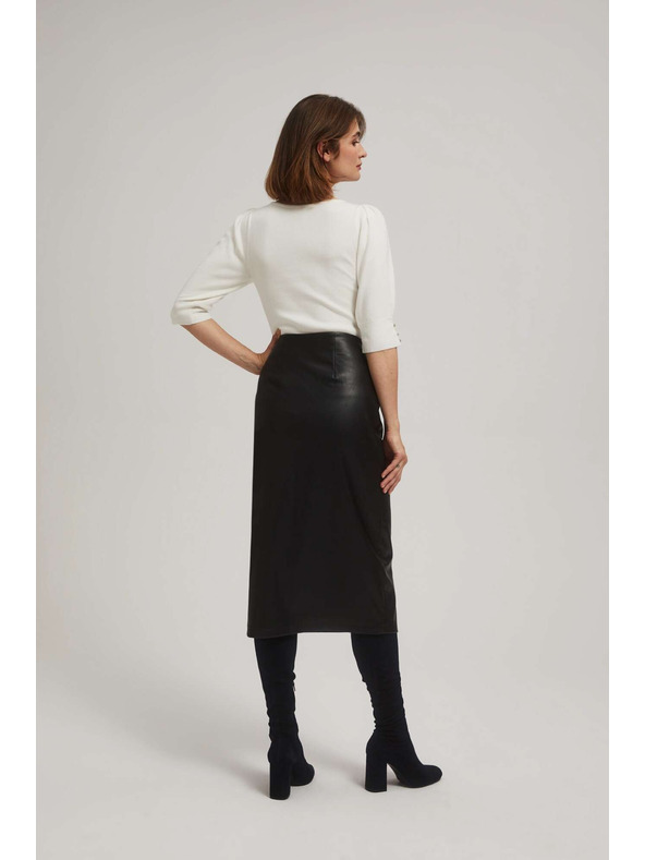 Moodo Миди пола в имитация на кожа Moodo