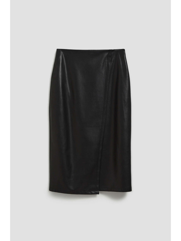 Moodo Миди пола в имитация на кожа Moodo