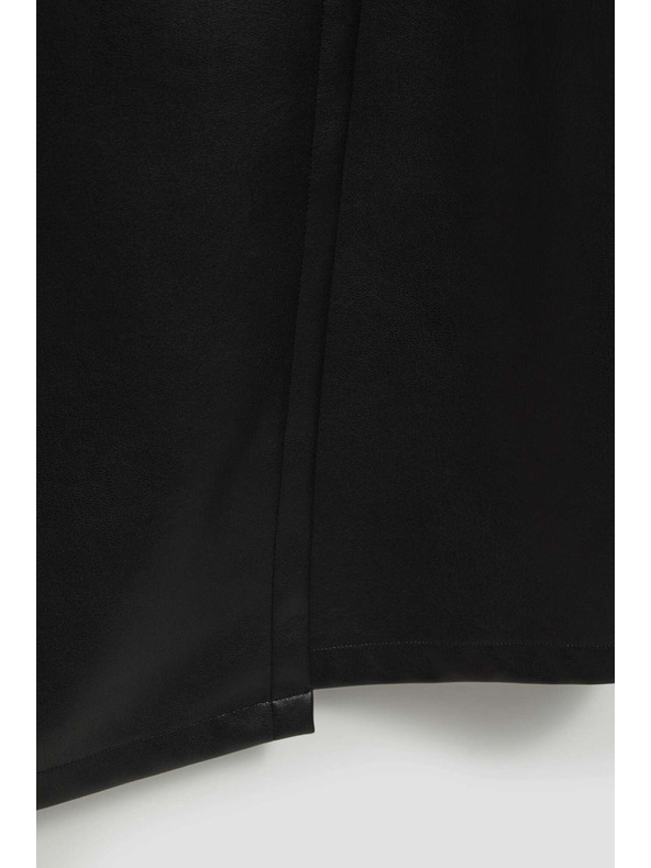 Moodo Миди пола в имитация на кожа Moodo