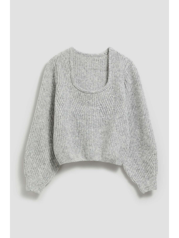 Moodo Суитшърт с деколте Moodo