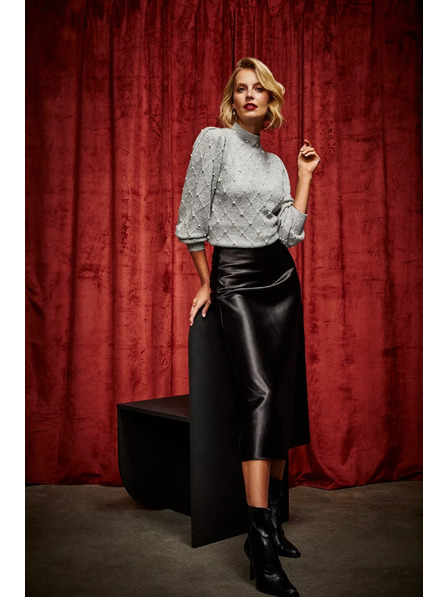 Moodo Суитшърт с обемни ръкави Moodo