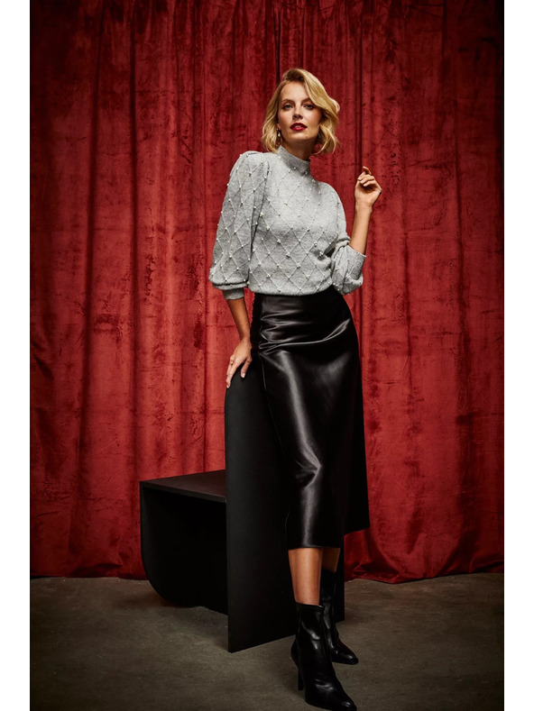 Moodo Суитшърт с обемни ръкави Moodo