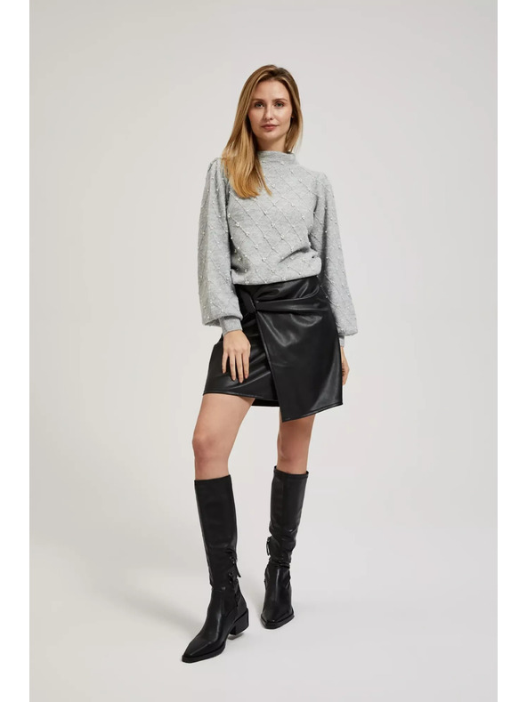 Moodo Суитшърт с обемни ръкави Moodo