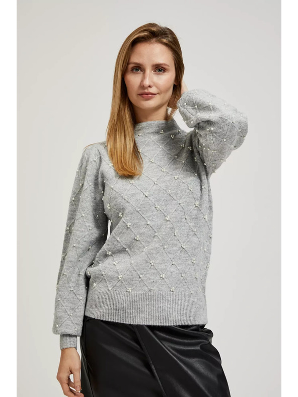 Moodo Суитшърт с обемни ръкави Moodo