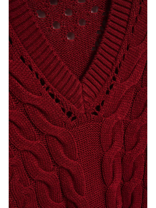 Moodo Суитшърт с ажурни ръкави Moodo