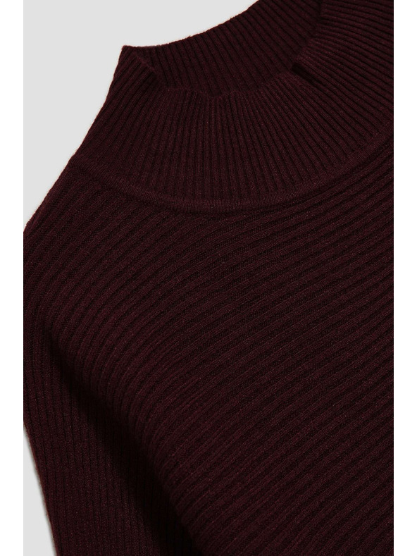 Moodo Суитшърт с летящ силует и висок яка Moodo