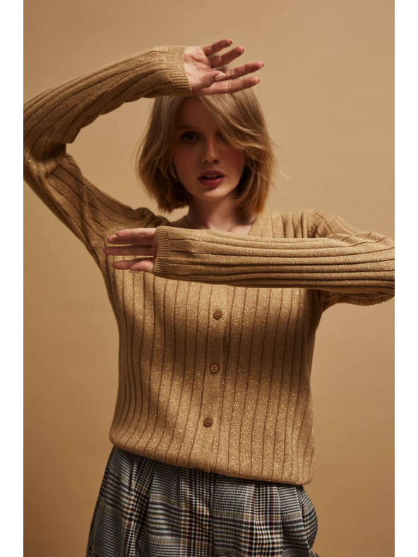 Moodo Суитшърт с метална нишка Moodo