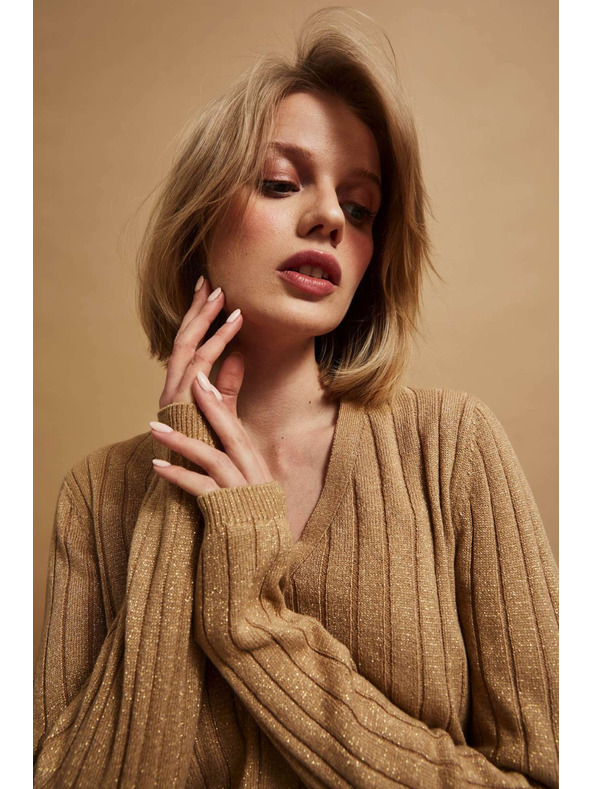 Moodo Суитшърт с метална нишка Moodo