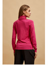 Moodo Фуксиев суитшърт с яка Moodo