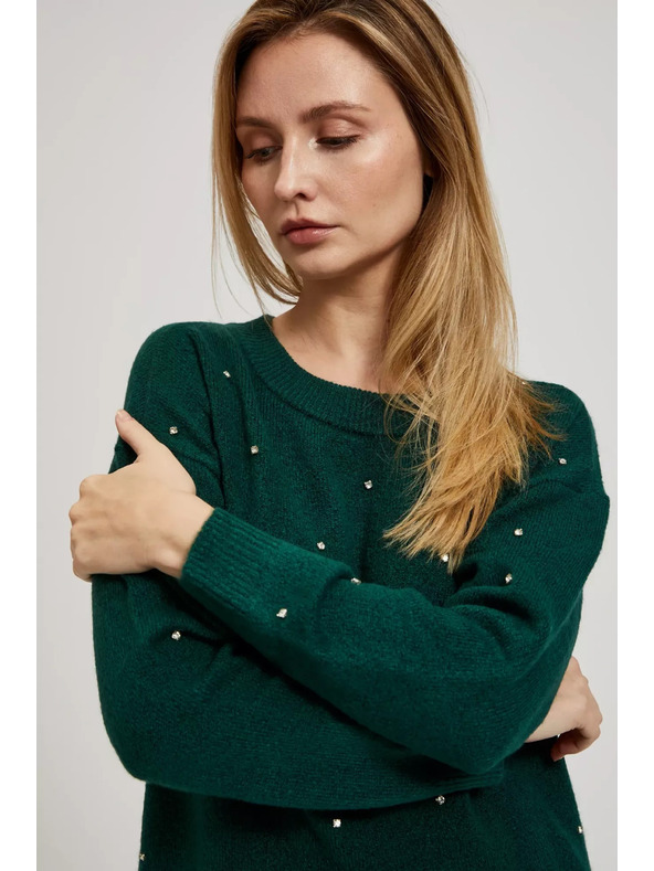 Moodo Суитшърт с цирконии Moodo