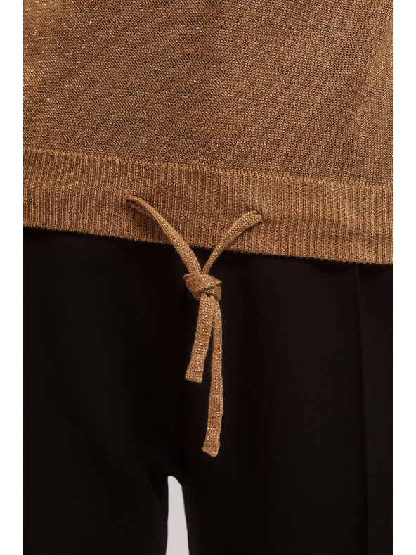 Moodo Суитшърт с метално влакно и връзки Moodo