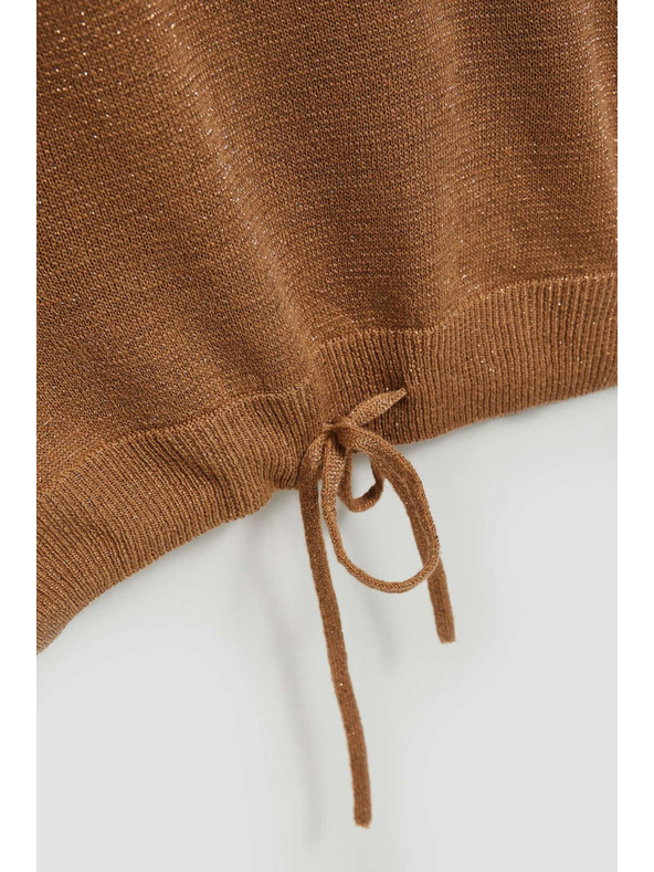 Moodo Суитшърт с метално влакно и връзки Moodo