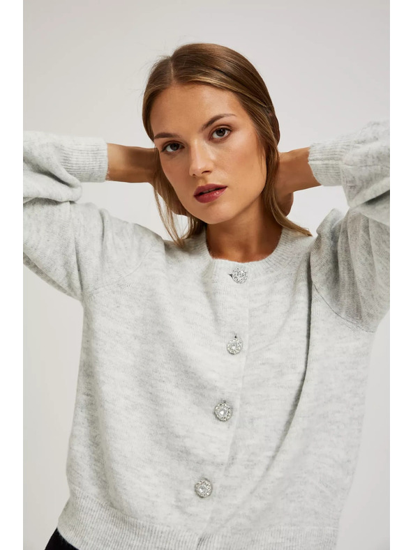 Moodo Жилетка с декоративни копчета Moodo