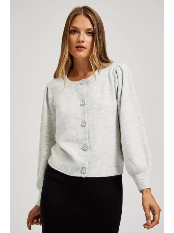 Moodo Жилетка с декоративни копчета Moodo