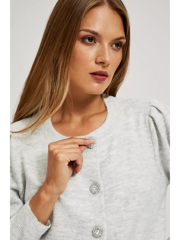 Moodo Жилетка с декоративни копчета Moodo