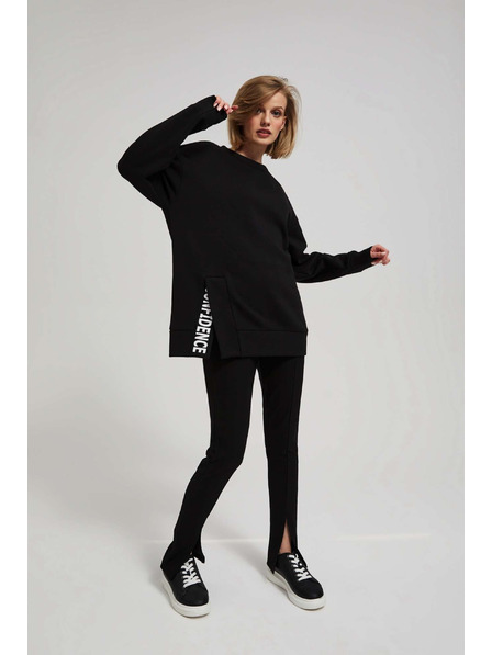 Moodo Oversize суитшърт с надпис Moodo