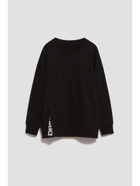 Moodo Oversize суитшърт с надпис Moodo