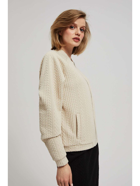 Moodo Разкопчаващ се суитшърт с джобове Moodo