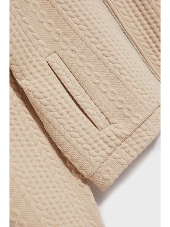 Moodo Разкопчаващ се суитшърт с джобове Moodo