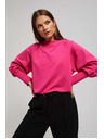Moodo Блуза с обемни ръкави в цвят фуксия Moodo